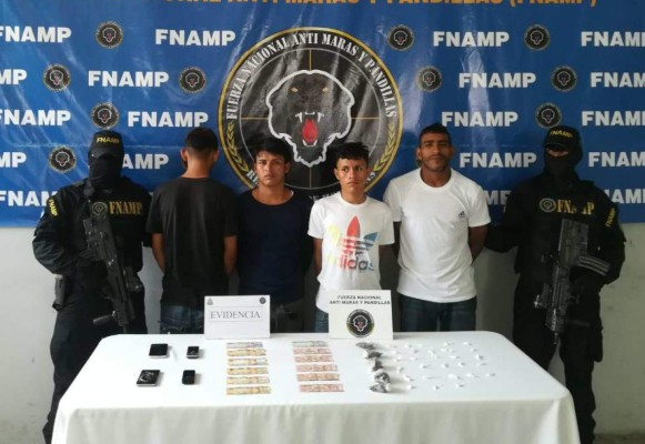 Capturan a cuatro supuestos integrantes de 'Los Olanchanos'